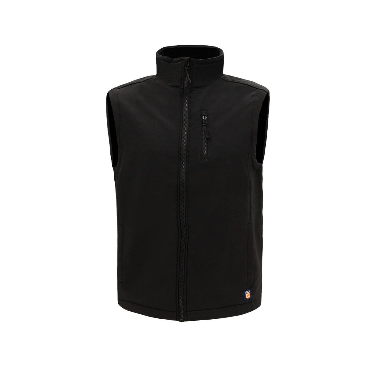 Citeco Black Soft Shell Vest Medium - Warmth & Comfort - Fleece Lined - Image 2