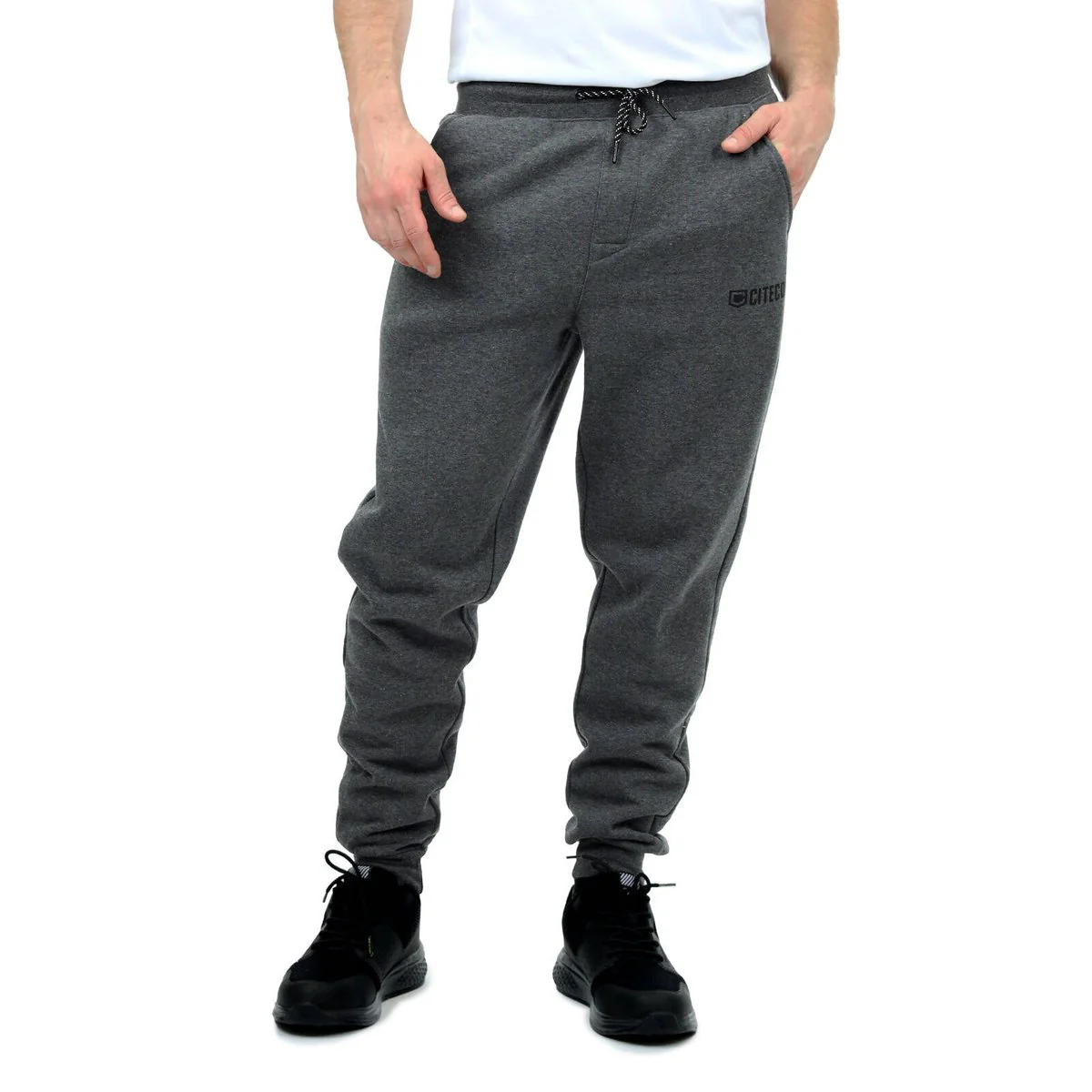 Citeco Charcoal Marle Trackpant XL - Soft Fleece - UPF 50+ Protection - Image 3