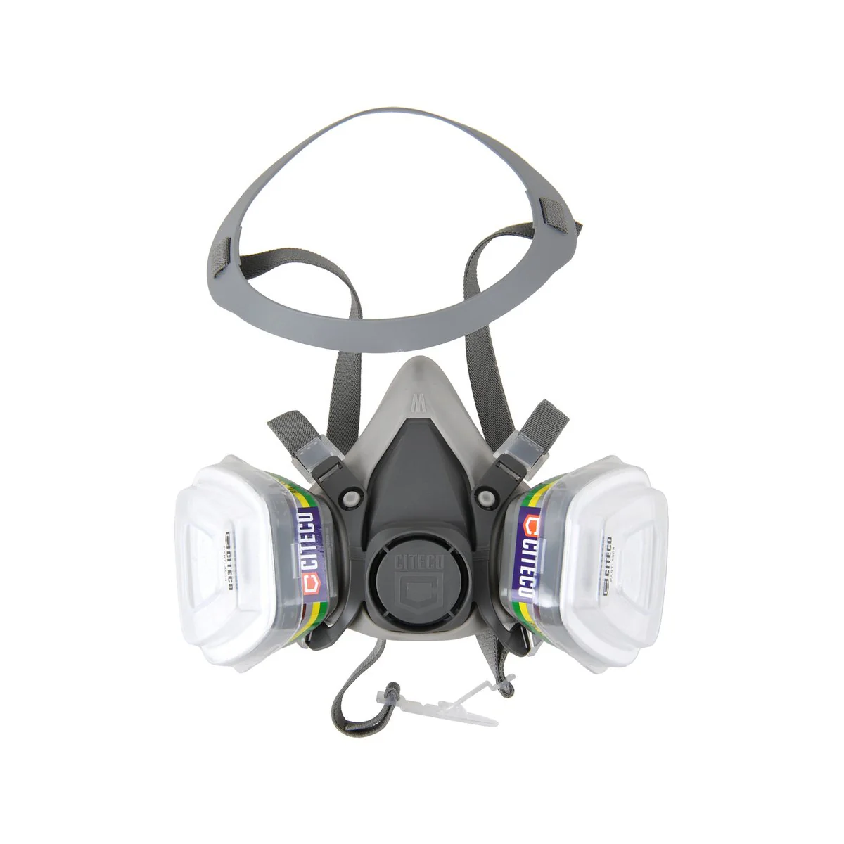 Citeco Half Face Respirator Kit ABEK1P2 - 160mm x 100mm x 180mm - P2 Protection - Image 2