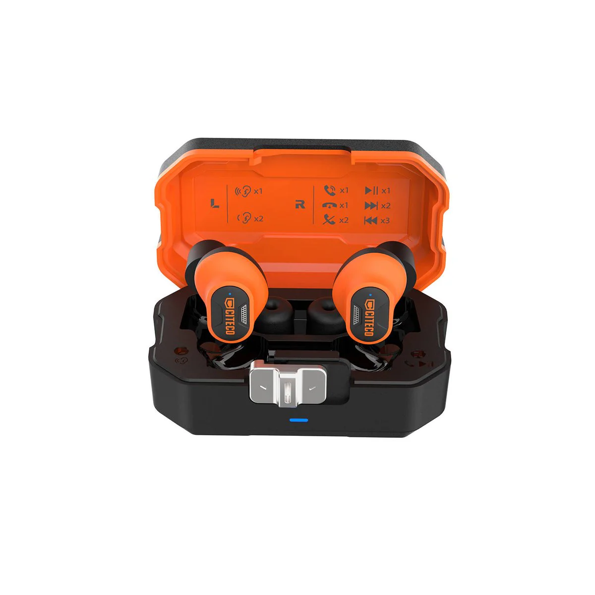 Citeco Noise Isolating True Wireless Awareness Earbuds - Bluetooth 5.3 - IP65 - 7 Hours Playtime - Image 5