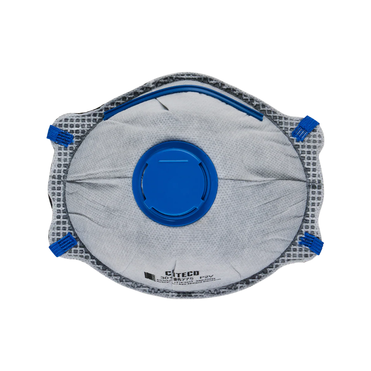 Citeco P2 Carbon Valved Respirator 2 Pack - 200mm x 100mm x 350mm - Odour Protection - Image 3