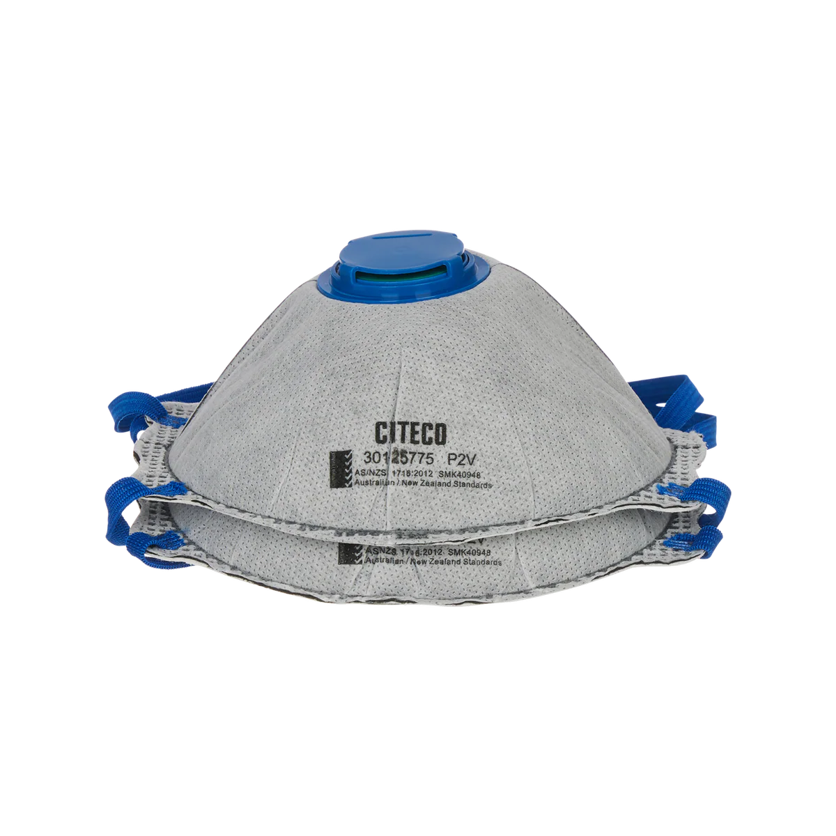 Citeco P2 Carbon Valved Respirator 2 Pack - 200mm x 100mm x 350mm - Odour Protection - Image 4
