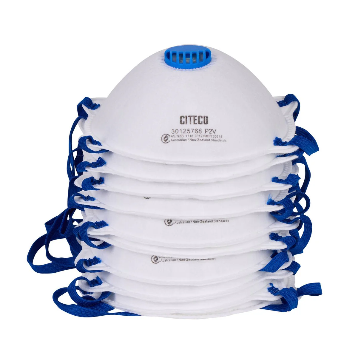 Citeco P2 Valved Respirator 10 Pack - AS/NZS 1716:2012 - 140mm x 180mm - Image 3