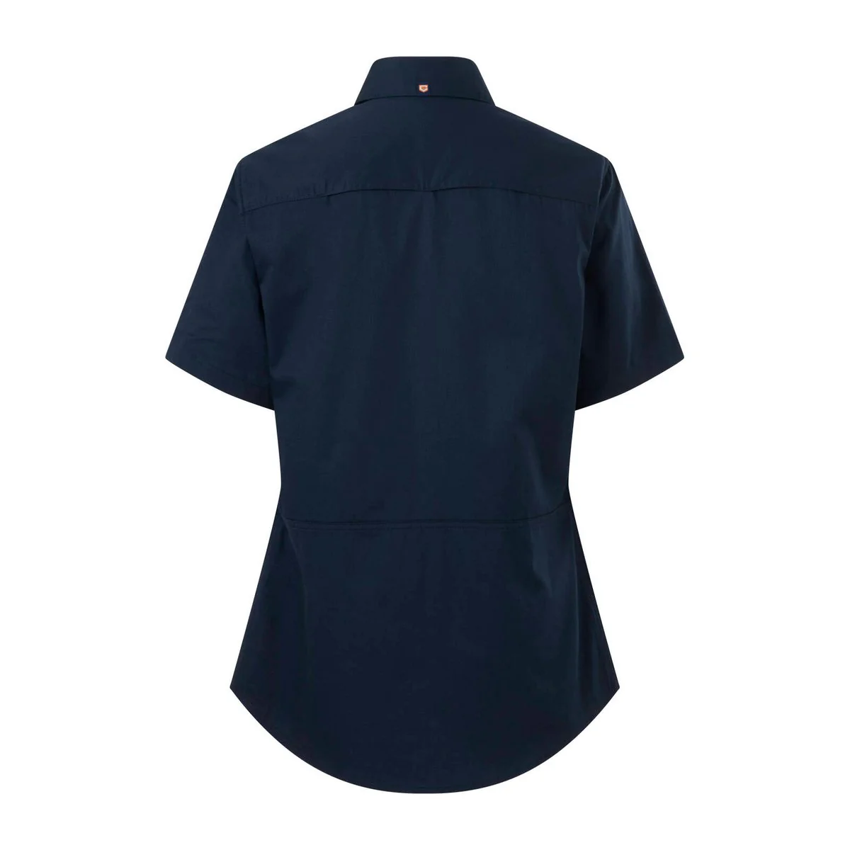 Citeco Size 10 Womens Short Sleeve Shirt - Navy - Lightweight Cotton - UPF 50+ - Image 3