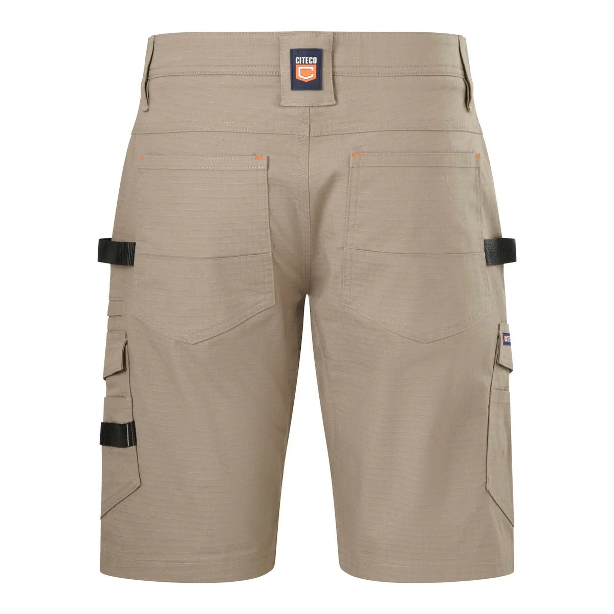 Citeco Size 102r Khaki Mid Shorts Ripstop Cargo - 1 Pair - UPF 50+ Protection - Image 3