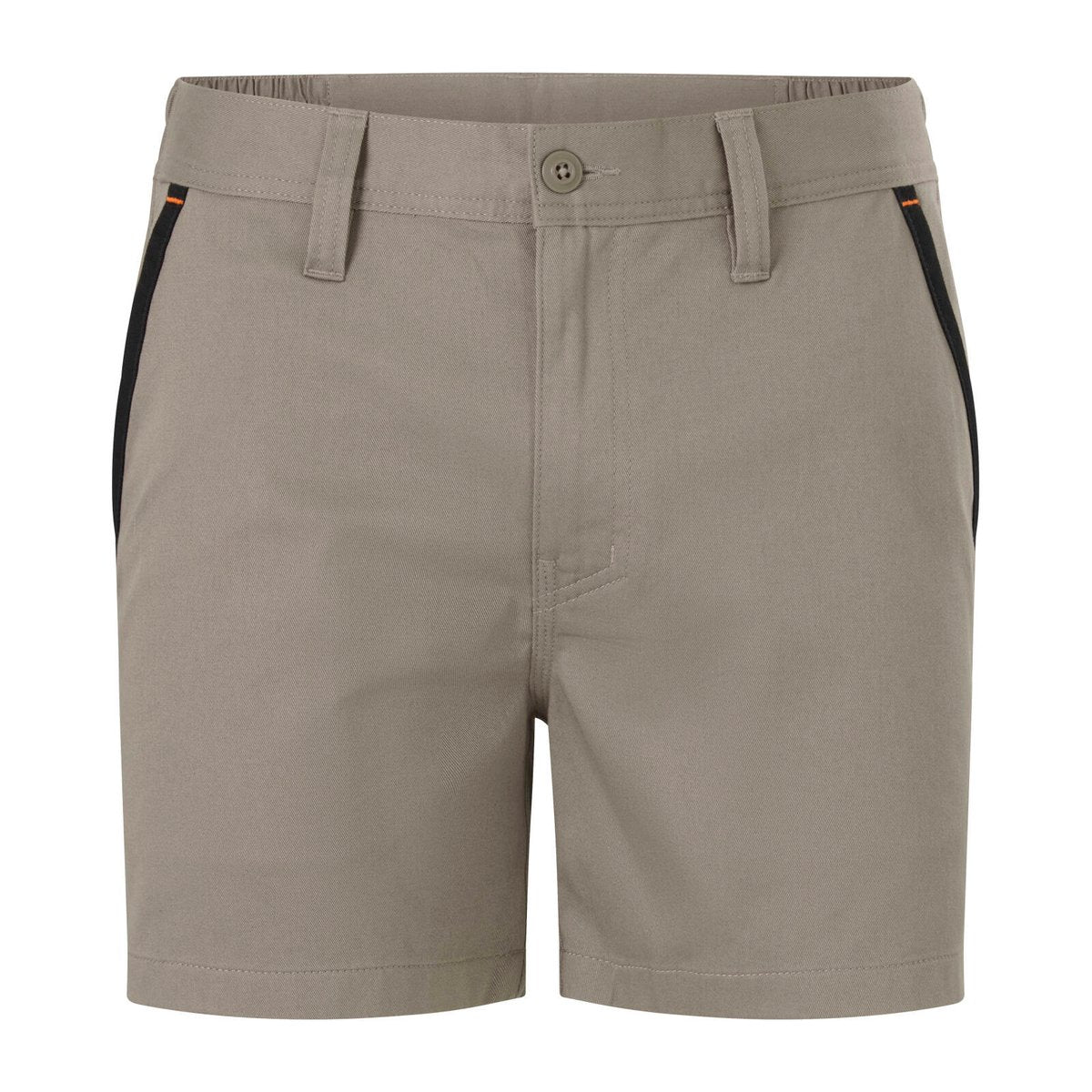 Citeco Size 102r Khaki Short Shorts - Cotton Stretch - Slim Fit - UPF 50+