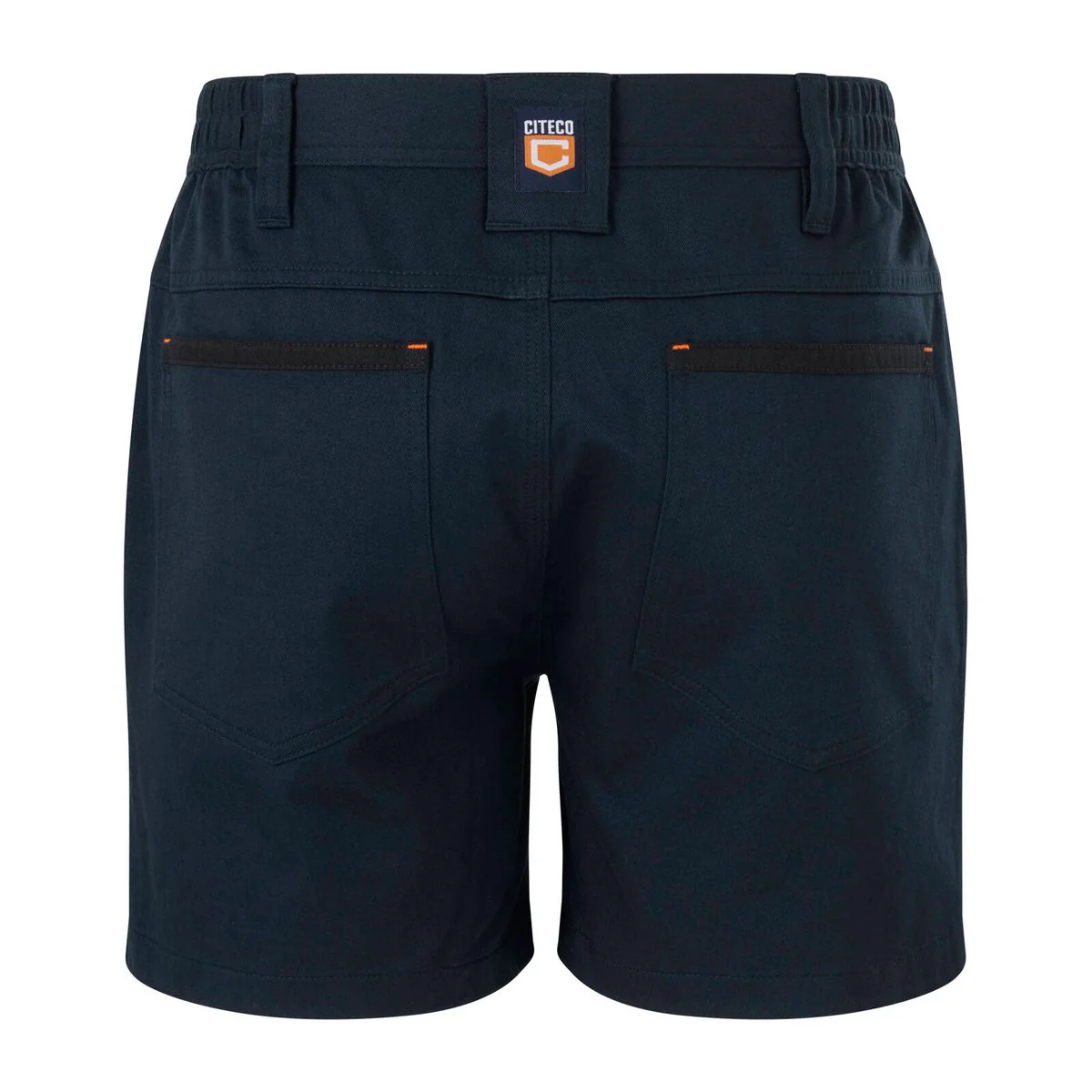 Citeco Size 107r Navy Short Shorts - Cotton Stretch - Slim Fit - UPF 50+ - Image 3