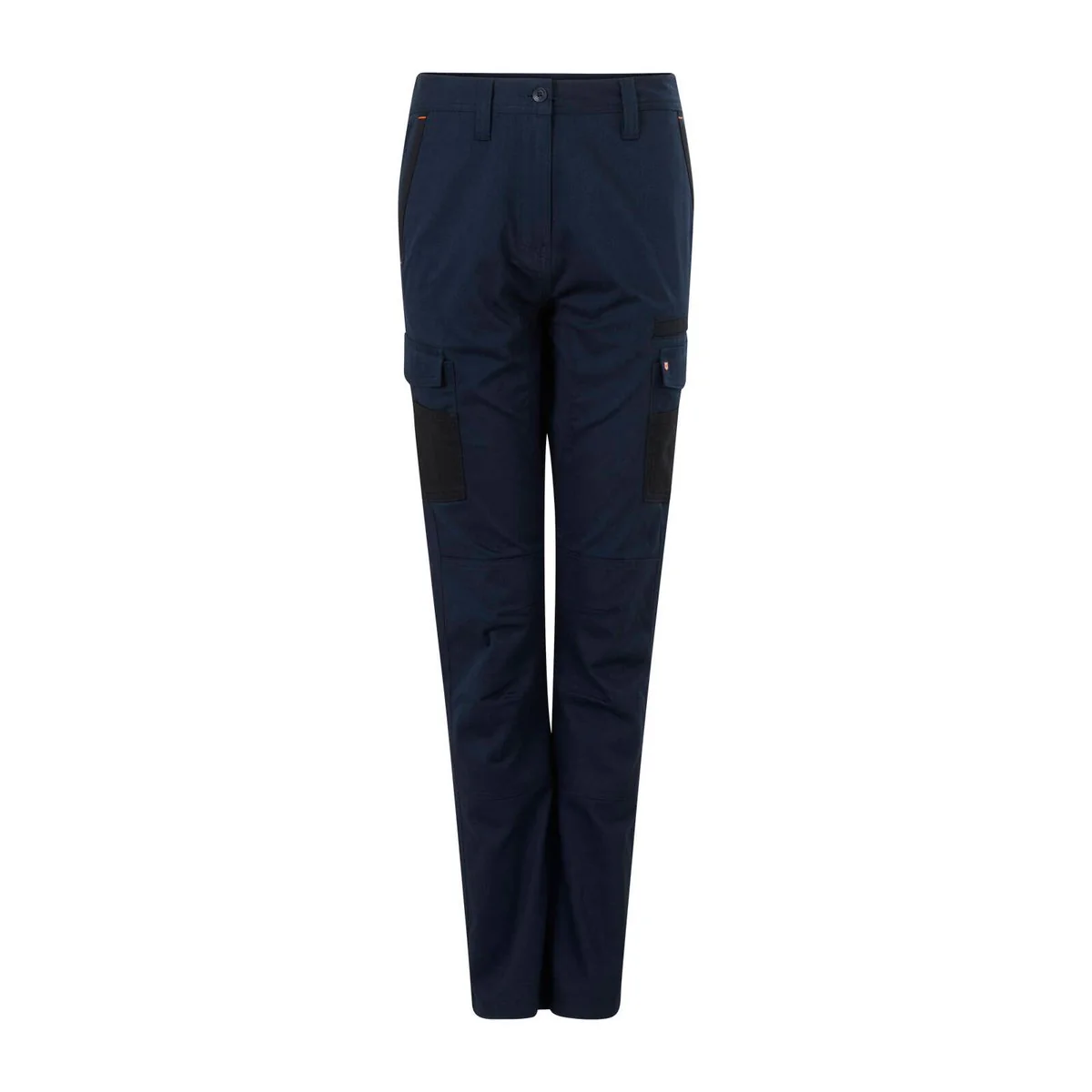 Citeco Size 16 Womens Cargo Pant - Navy - Cotton Stretch - Slim Fit - UPF 50+