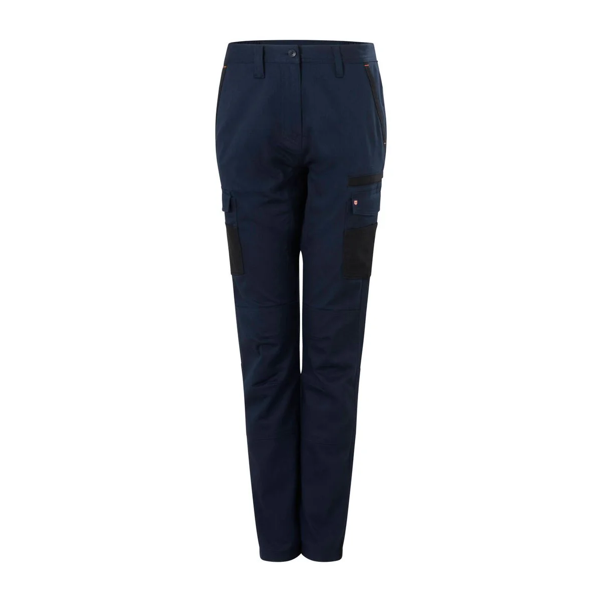 Citeco Size 8 Womens Cargo Pant - Navy - Cotton Stretch - Slim Fit - UPF 50+ - Image 2