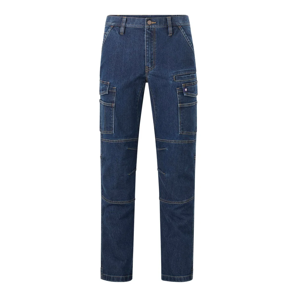 Citeco Size 82r Indigo Cargo Jeans - Durable - Comfortable Fit - Multiple Pockets