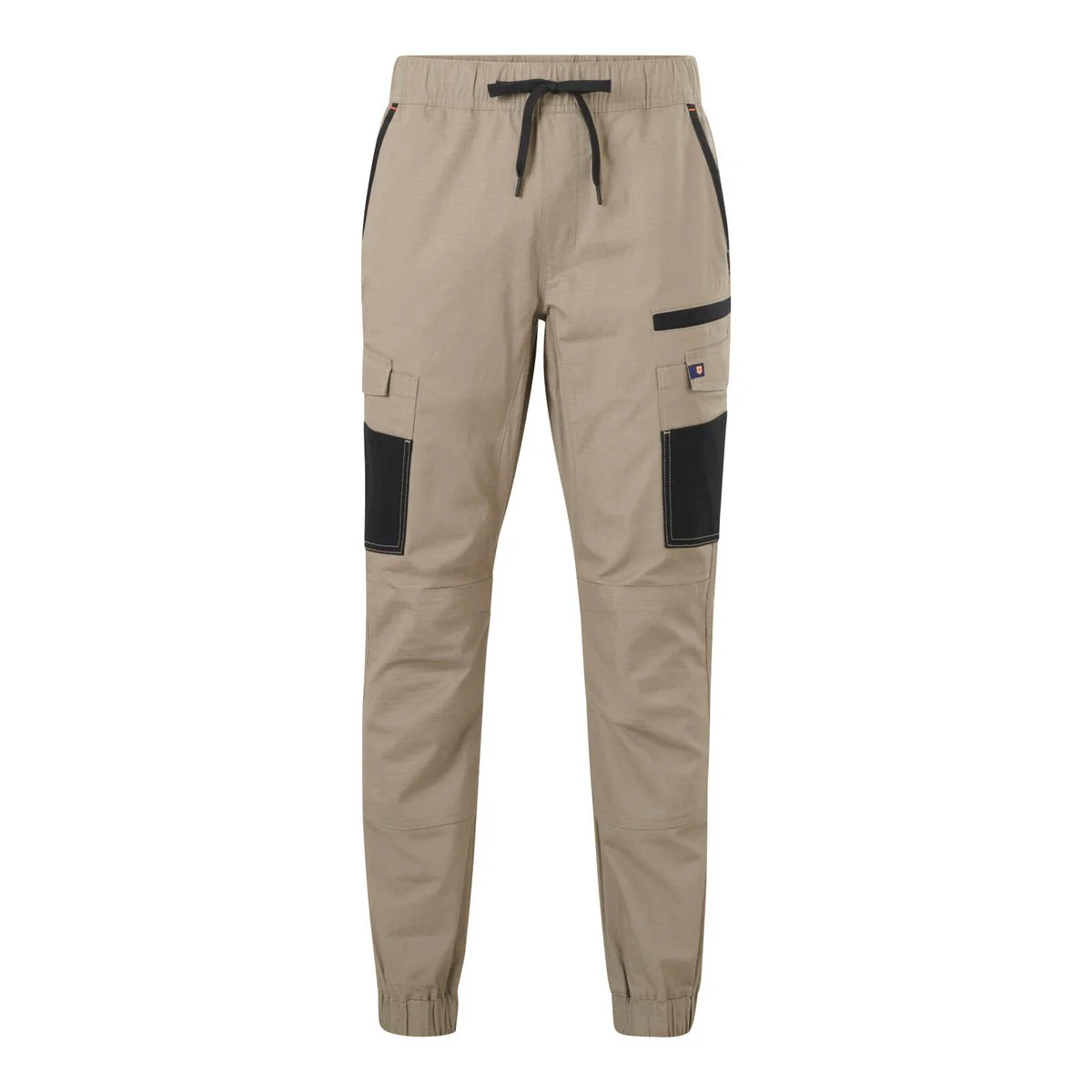 Citeco Size 87r Khaki Cuffed Jogger - Durable Ripstop Fabric - Comfortable Fit