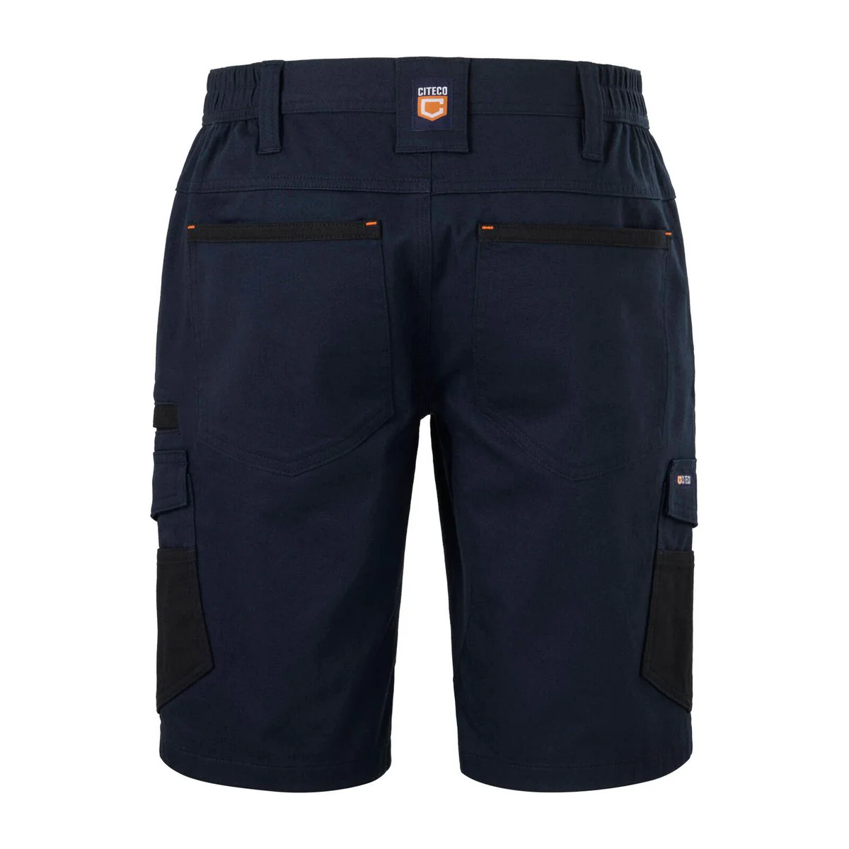 Citeco Size 92r Navy Mid Shorts Cotton Stretch Cargo - 98% Cotton - UPF 50+ - Image 3