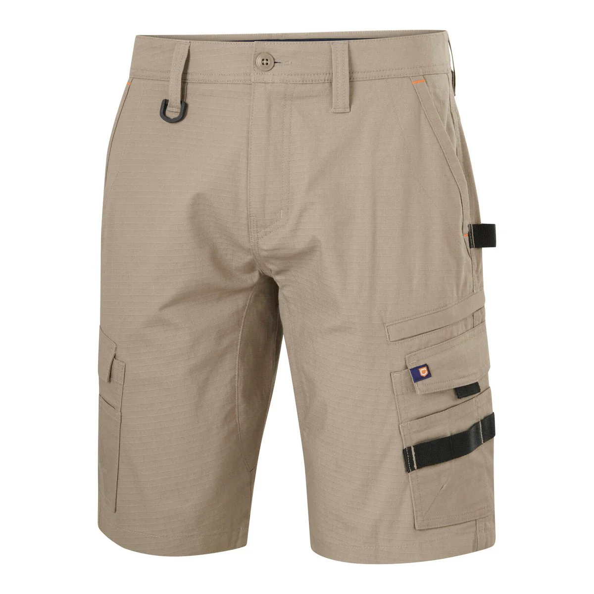 Citeco Size 97r Khaki Mid Shorts Cargo - 98% Cotton - UPF 50+ Protection - Image 2
