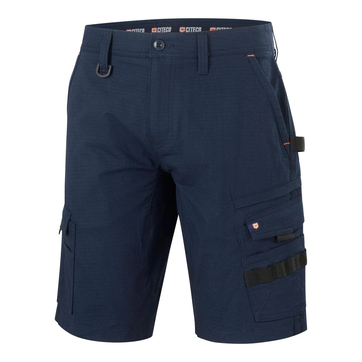 Citeco Size 97r Navy Mid Shorts Ripstop Cargo - 240mm x 310mm x 40mm - UPF 50+ - Image 2