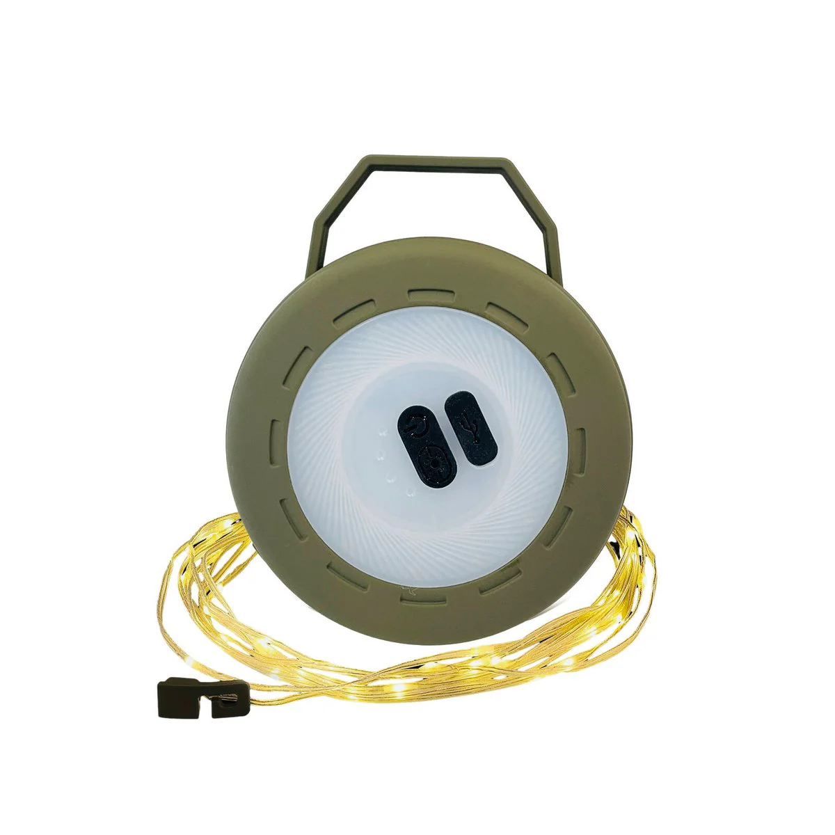 Click 10m Rechargeable LED Camping String Light - 2 in 1 Lantern & String Light - Image 2