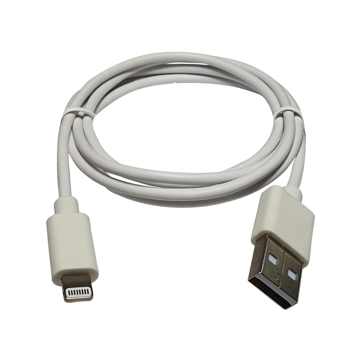 Click 2m Lightning to USB A Cable - Durable Charging & Data Transfer