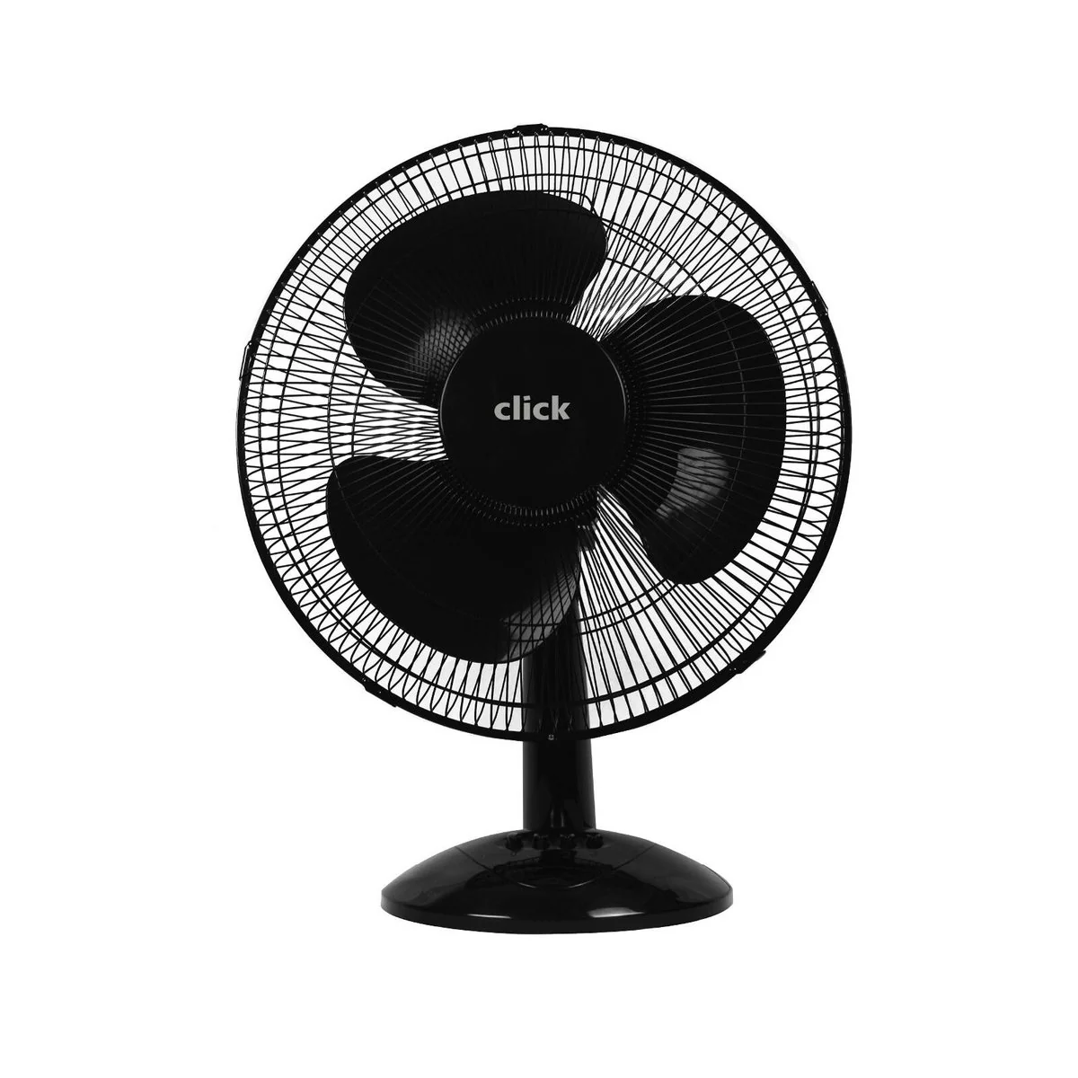 Click 30cm Desk Fan - Adjustable Airflow - Energy Efficient - Black - Image 2