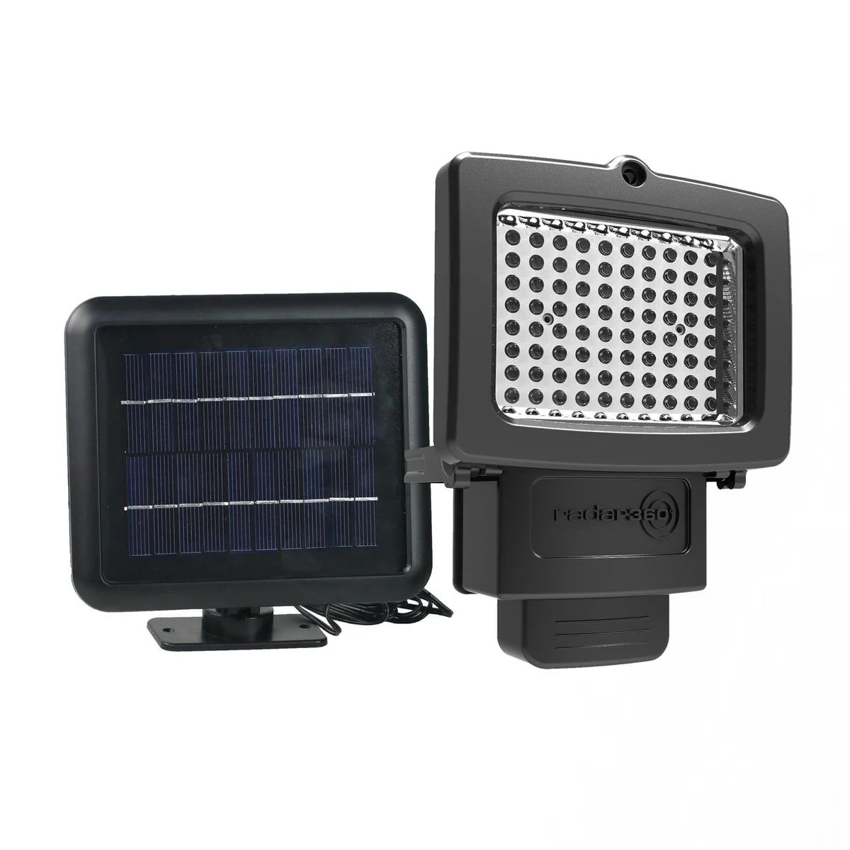 Cole Bright 2000lm Solar Radar Security Light - 360° Sensor - Linkable