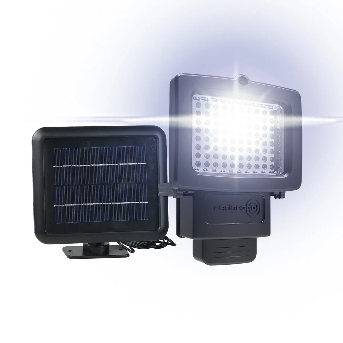 Cole Bright 2000lm Solar Radar Security Light - 360° Sensor - Linkable - Image 2