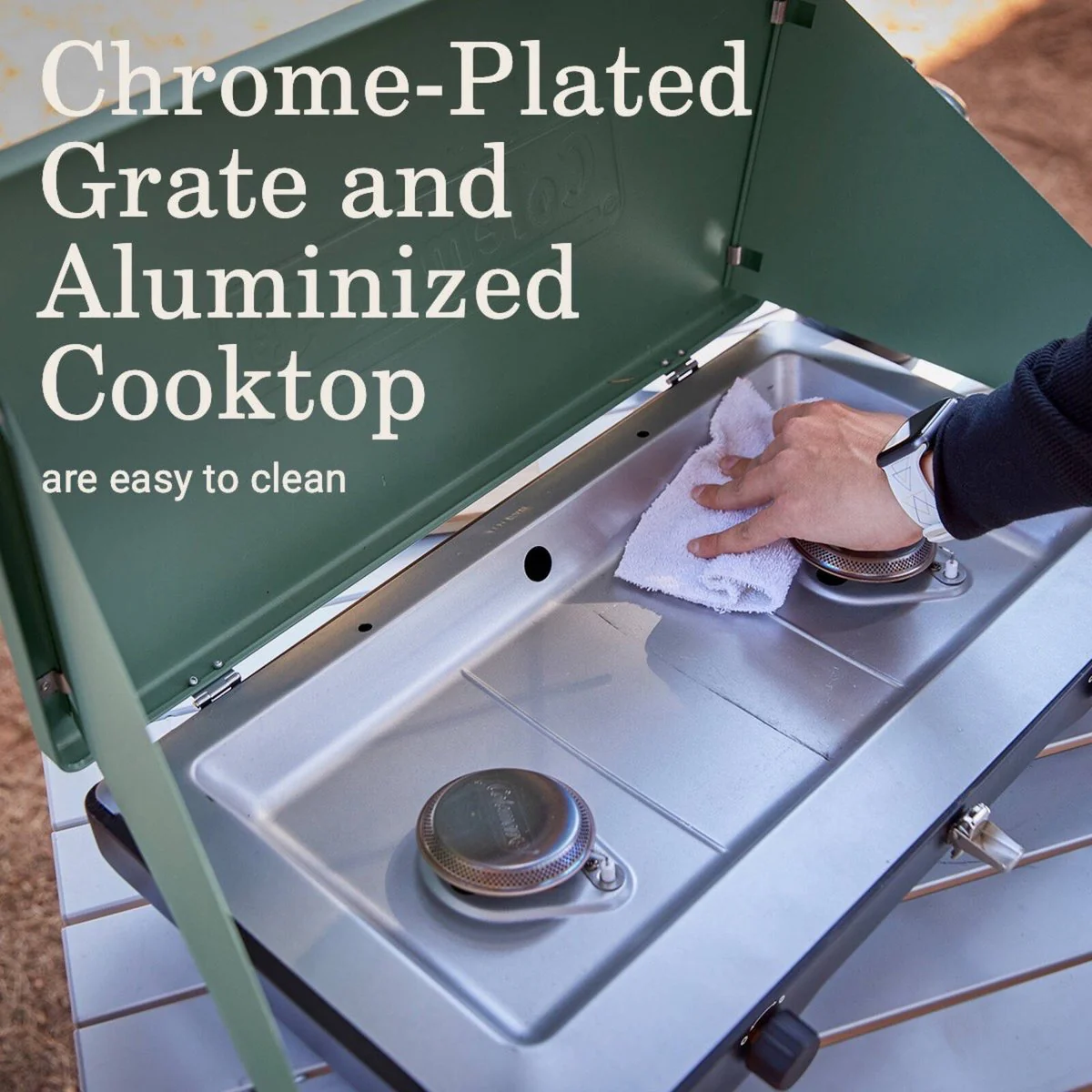 Coleman Classic Camping Stove - 2 Burners - Portable - 20,000 BTUs - Compact - Image 3