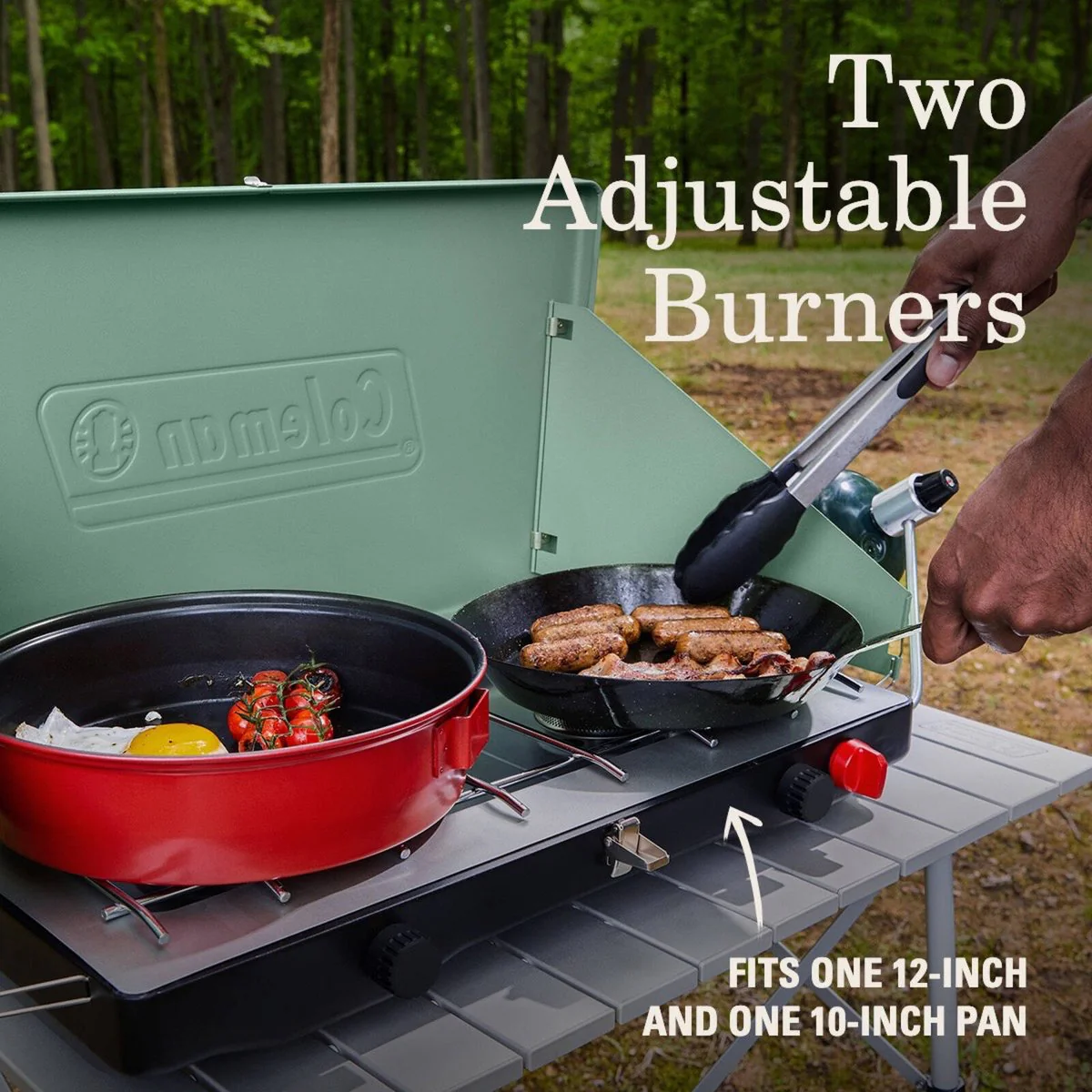 Coleman Classic Camping Stove - 2 Burners - Portable - 20,000 BTUs - Compact - Image 5