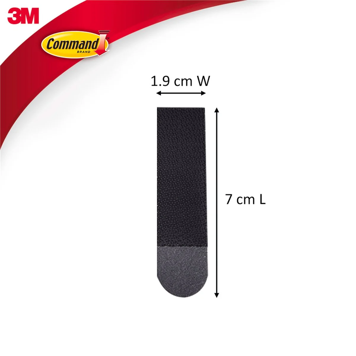 Command Medium Picture Hanging Strips - 4 Pack - Black - Damage-Free Hanging - Image 3