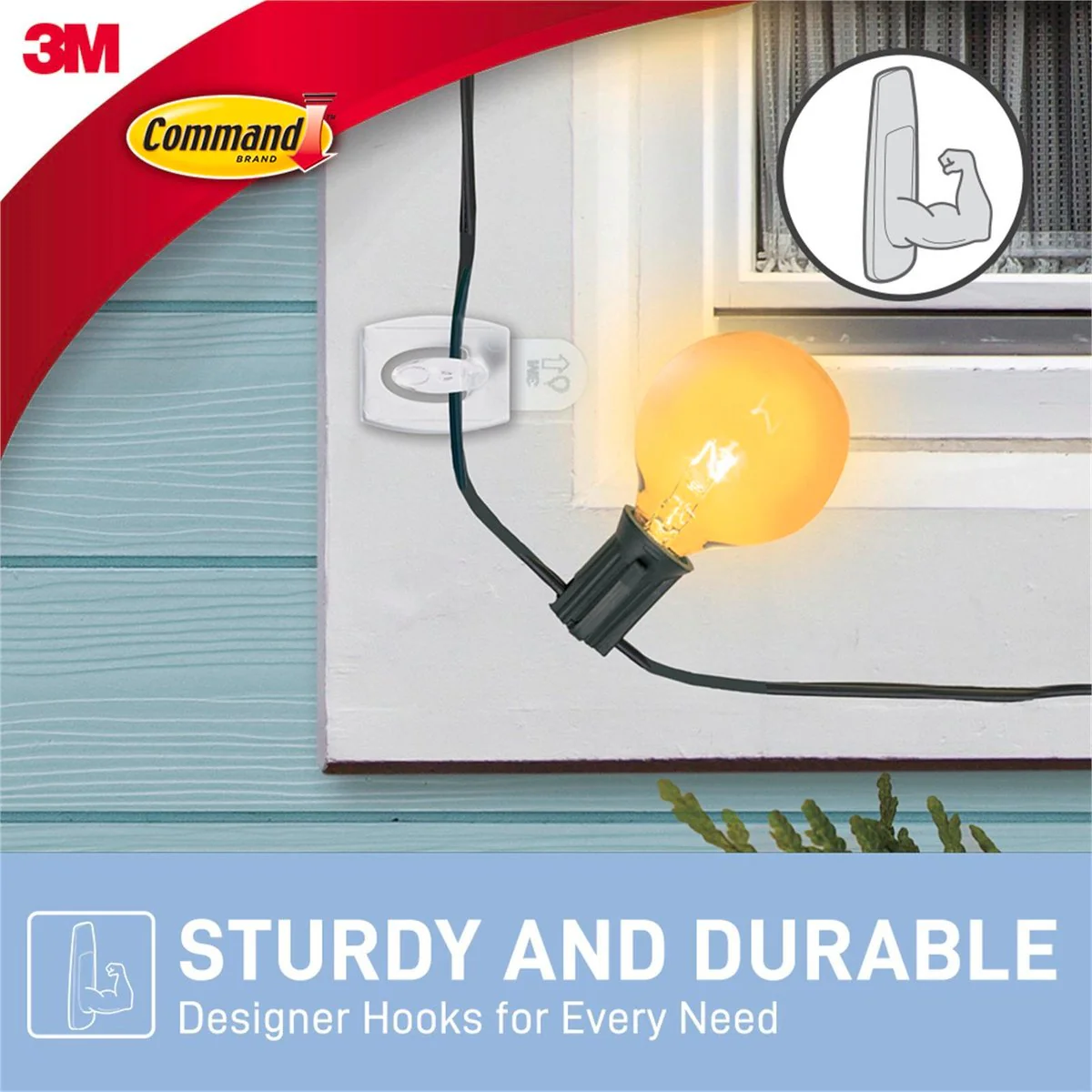 Command Mini Hooks - 15mm x 25mm - Clear - Damage-Free - 18 Pack - Image 5