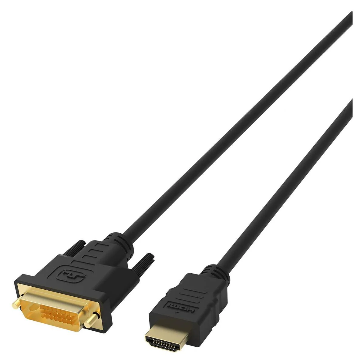 Comsol 1m HDMI Male to DVI-D Male Cable - High-Definition Video Transmission