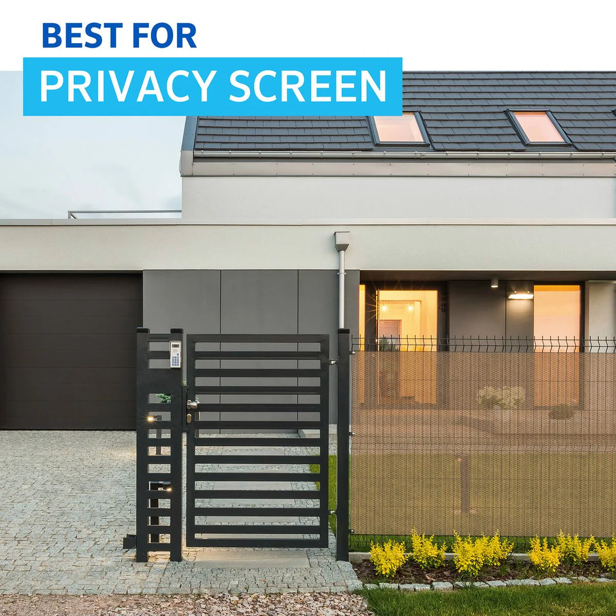 Coolaroo Screening Shade Cloth - 1.83m x 1.83m - Heavy Duty - 70% UV Block - Image 5