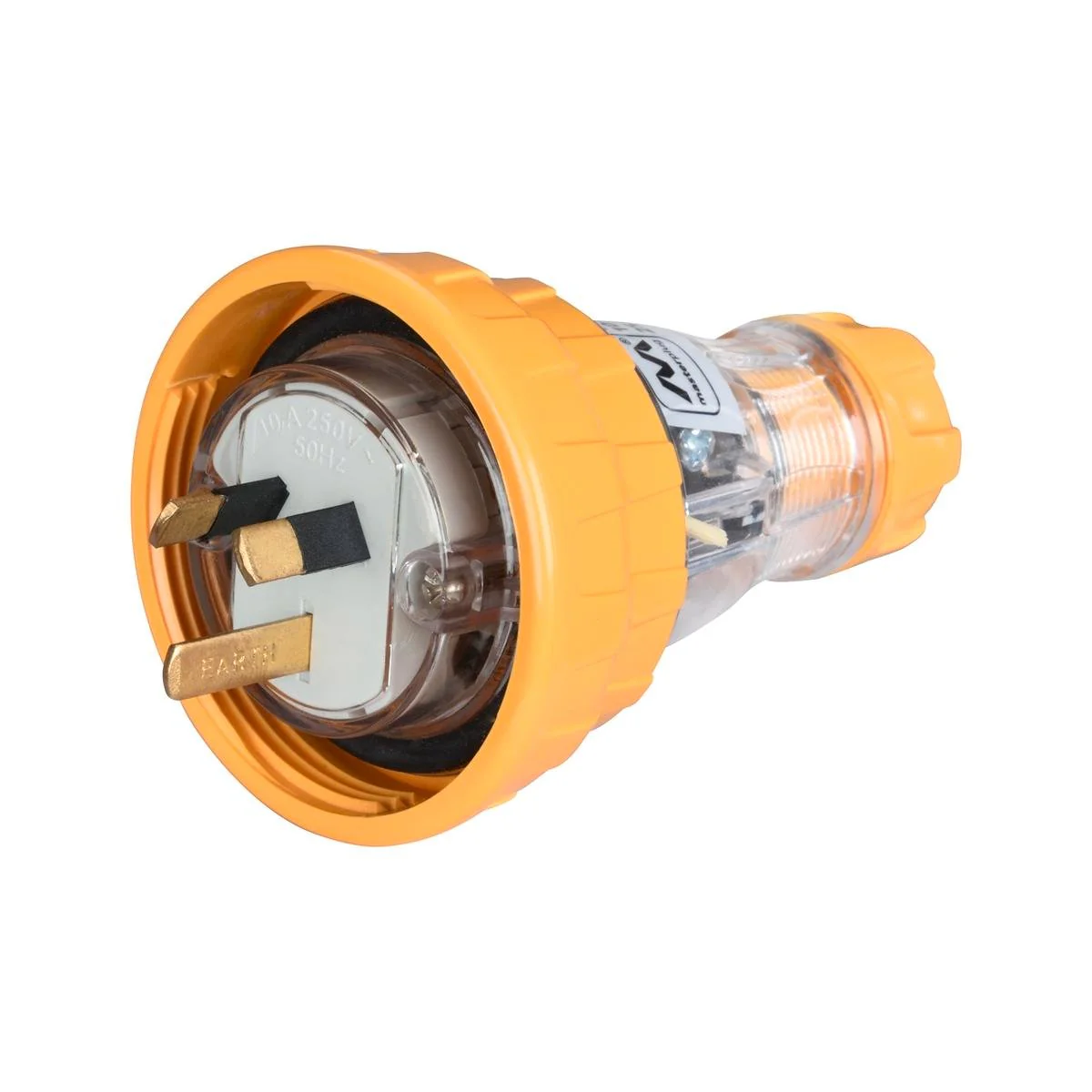 CordTech 3 Pin Plug - 10A - PVC - IP66 Rated