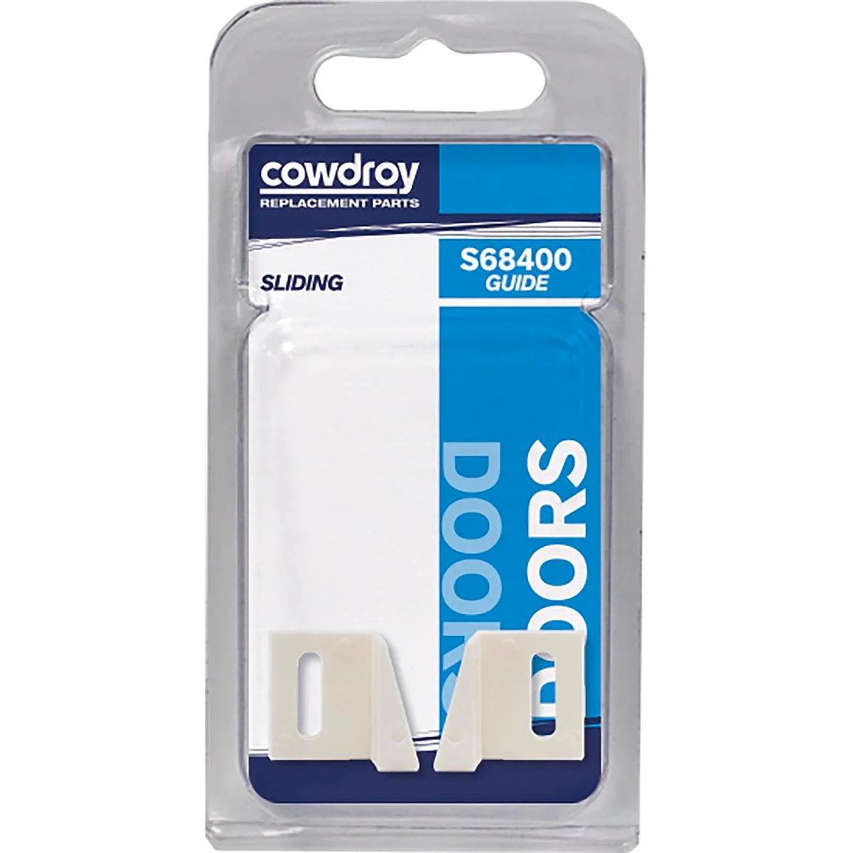 Cowdroy Track Sliding Door Accessory - 55mm x 20mm x 145mm - Nylon - Cavity Guide