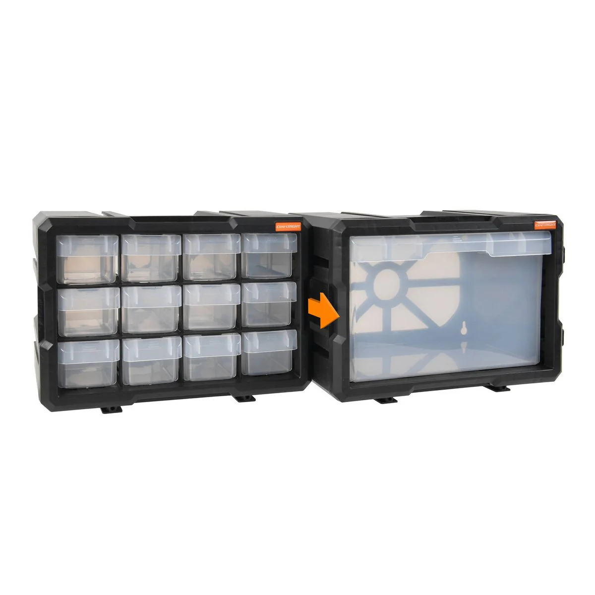 Craftright 1 Drawer Compartment Organiser 285mm - Wall Mountable Storage - Image 4