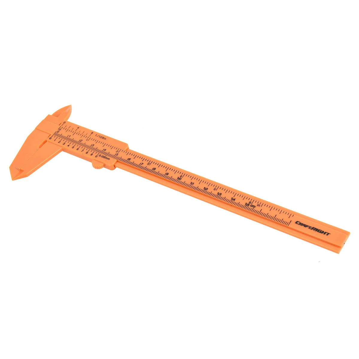 Craftright 150mm 6 Inch Vernier Caliper - Dual Scale - Carbon Steel - Accurate Measurements