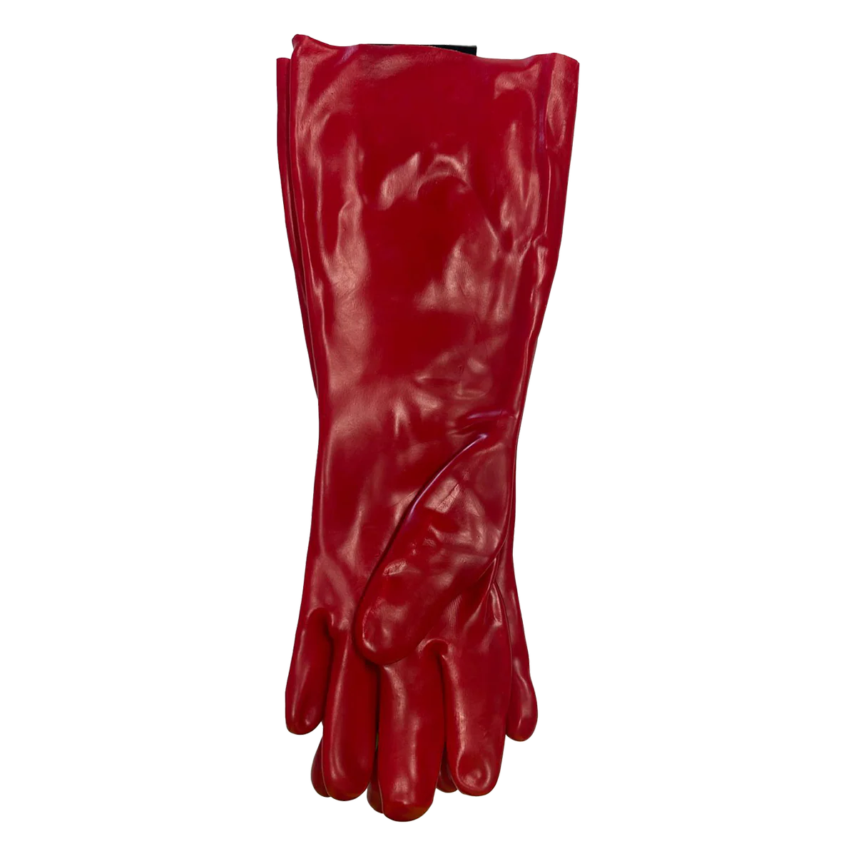 Craftright 45cm Long Red PVC Gloves - Chemical Protection - One Size - Image 3