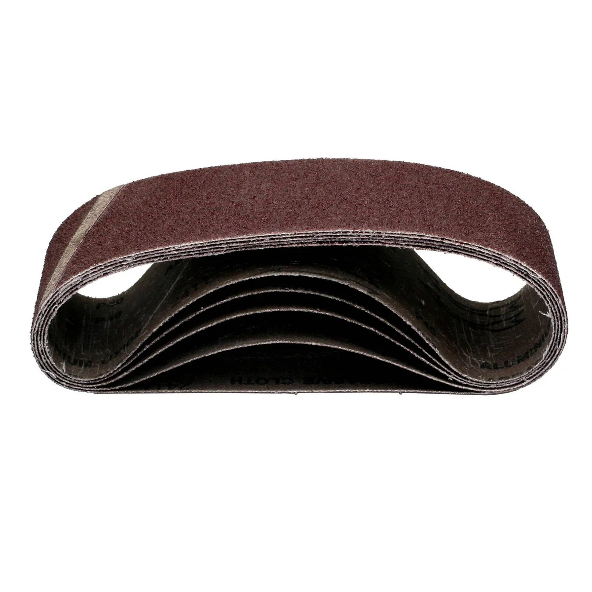 Craftright 75 x 533mm 40g Sanding Belts 5 Pack - Coarse Grit - Brown Fused Alumina - Ideal for Shaping