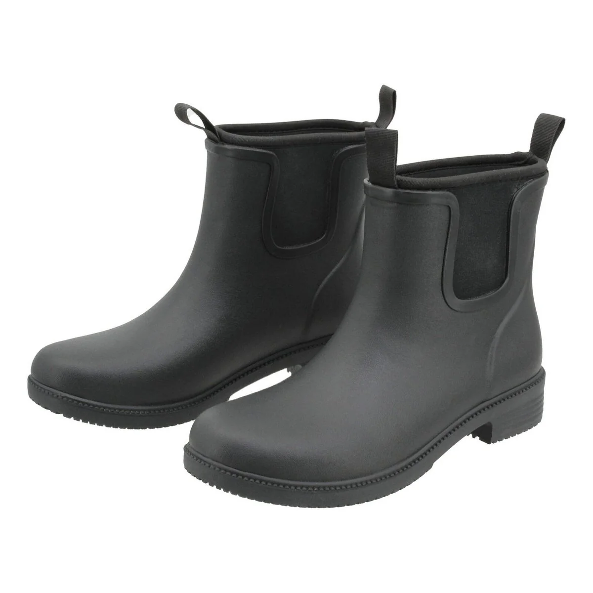 Craftright Black Gumboots Size 8 - Water-Resistant Neoprene & Rubber - Slip-Resistant - Image 3