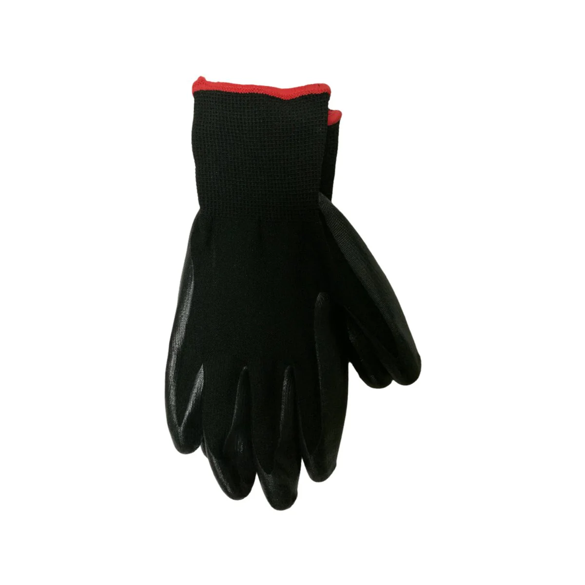 Craftright Nitrile Glove - Medium - Polyester Cotton - Nonslip Grip - Image 2