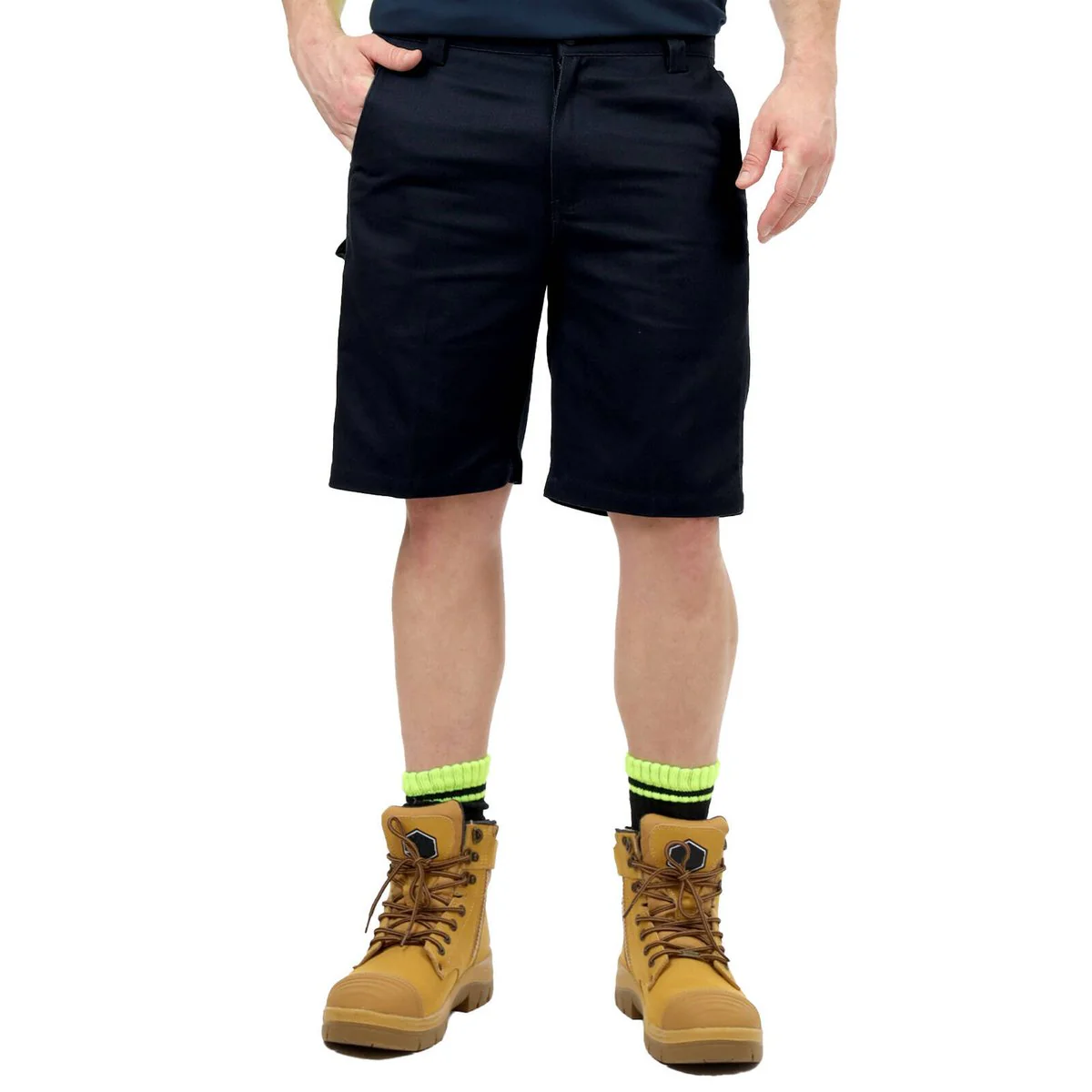 Craftright Oxford Shorts Black 92 - Men's Cargo Shorts - Durable - Comfortable - Image 2