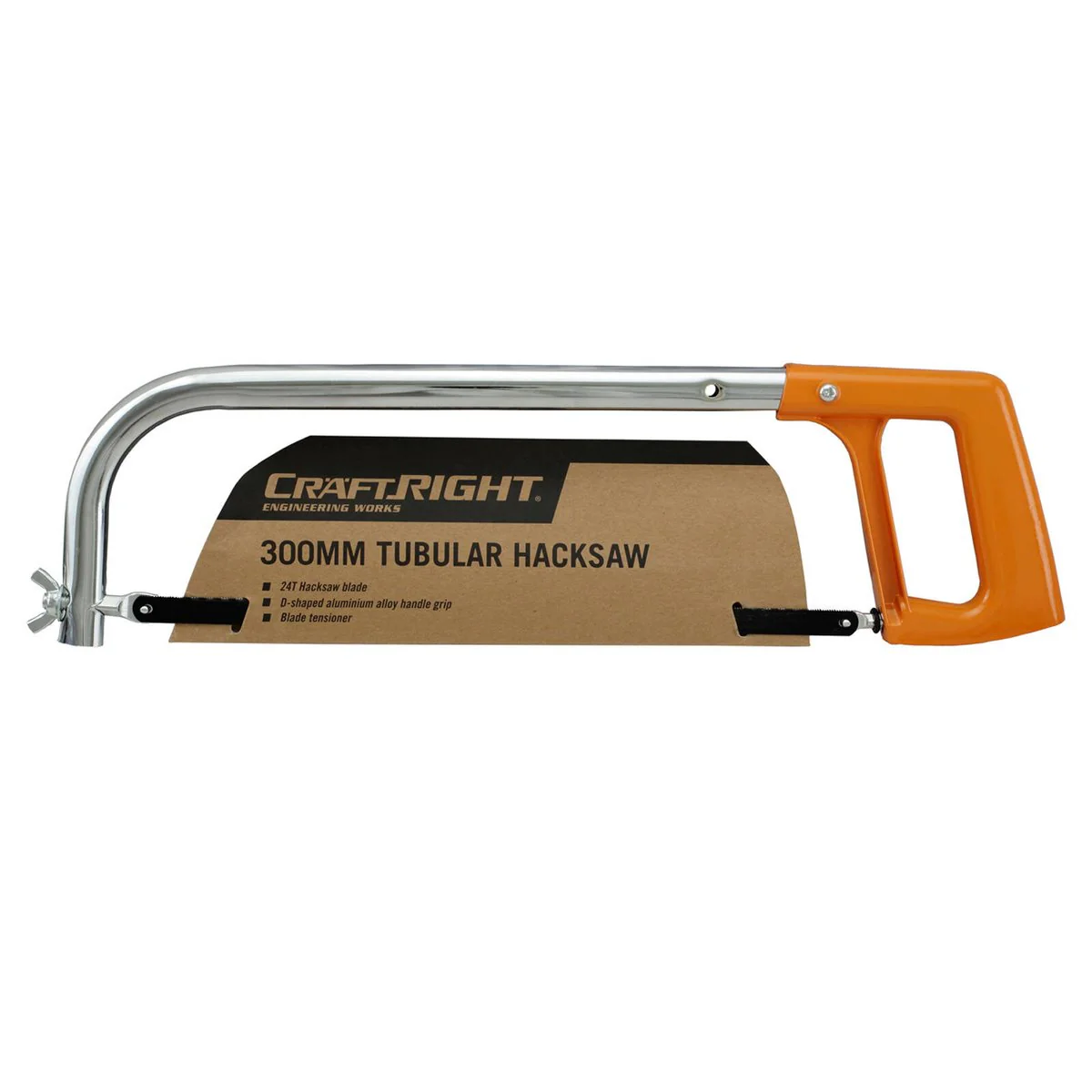 Craftright Tubular Hacksaw - 300mm - Steel - Adjustable Frame - Image 2