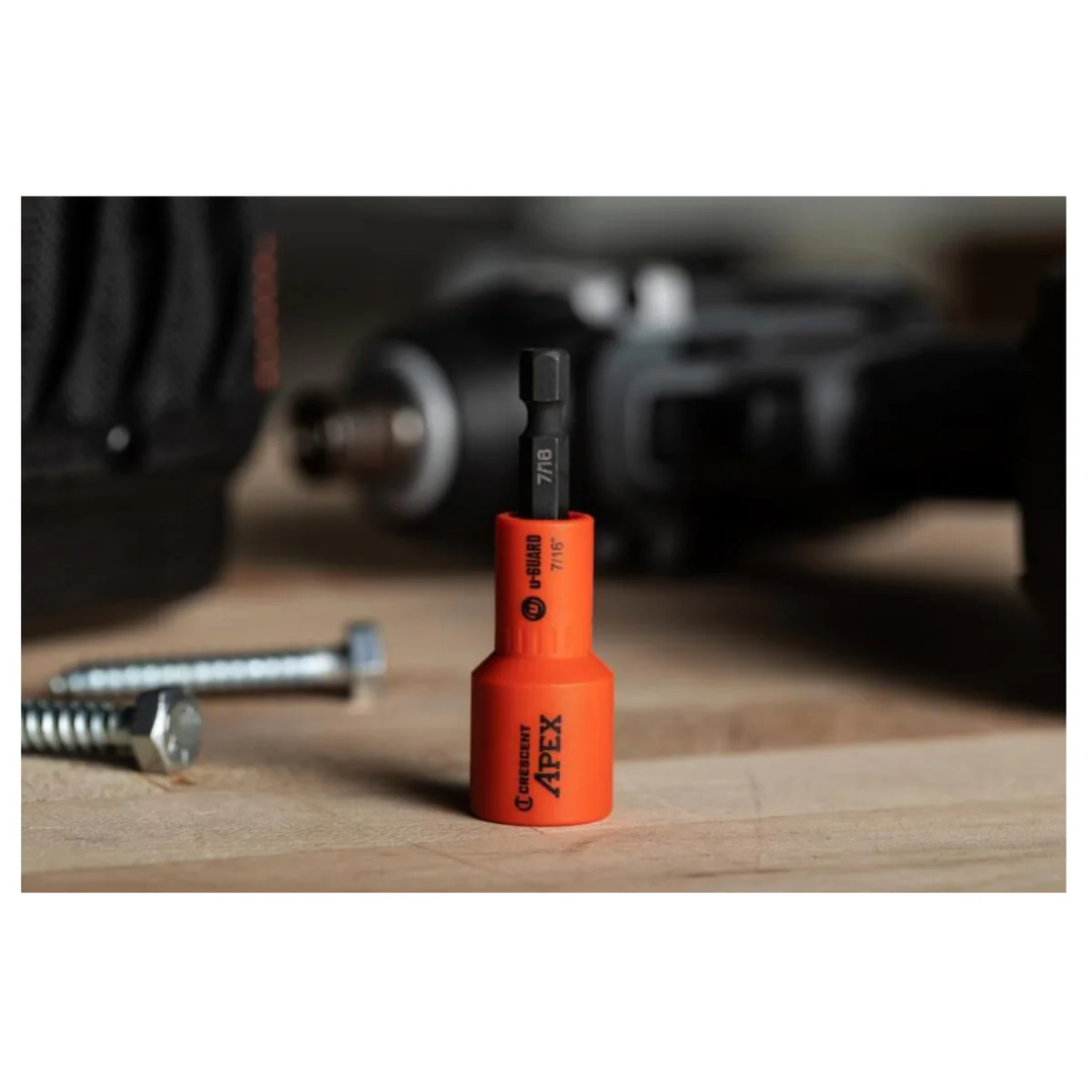 Crescent Apex 7 Magnetic Nutsetter 16mm - Durable - Integrated Magnet - Non-Marring Cover - Image 4