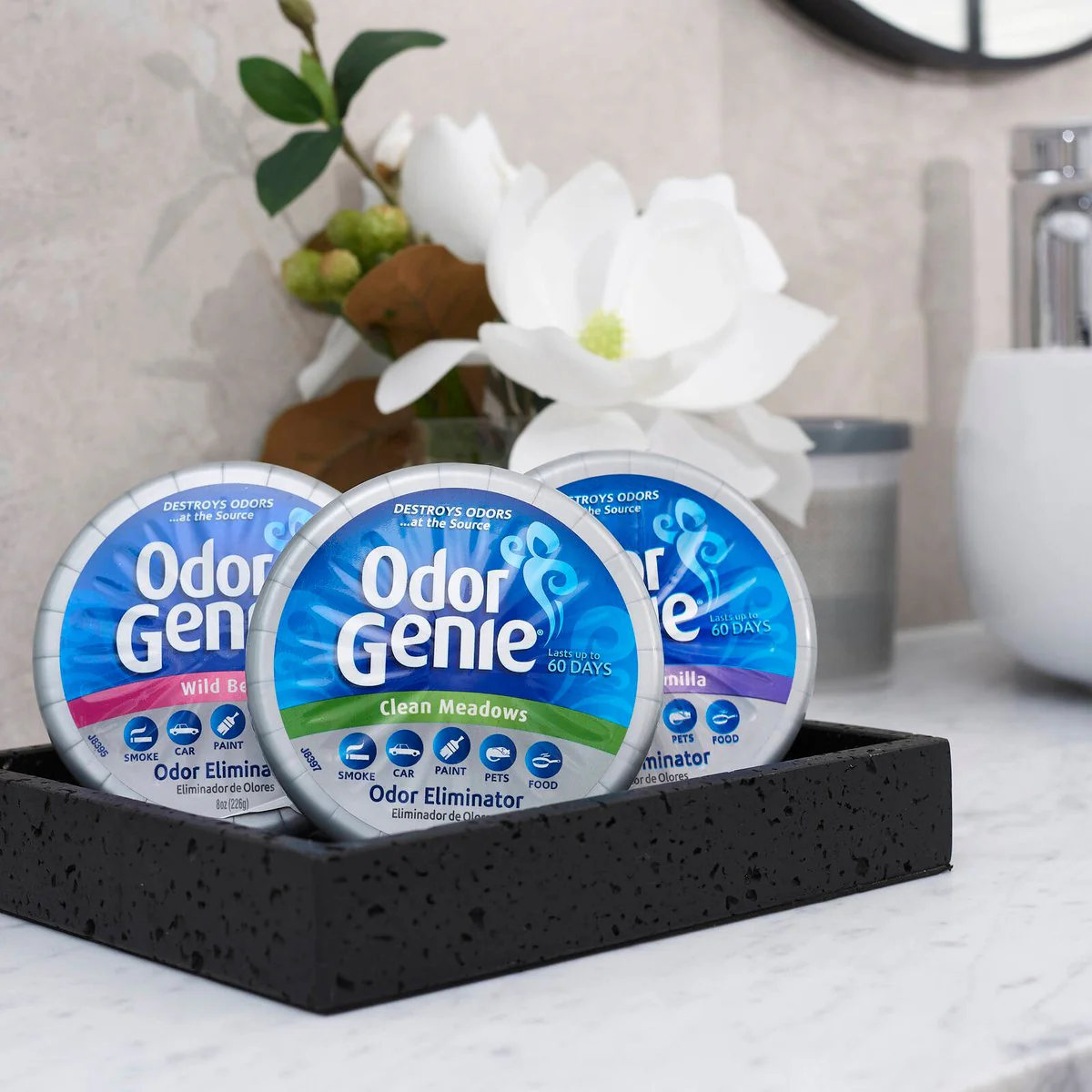 Damprid Odor Genie - 226g Clean Meadow - Odour Eliminator - Nontoxic - Image 5