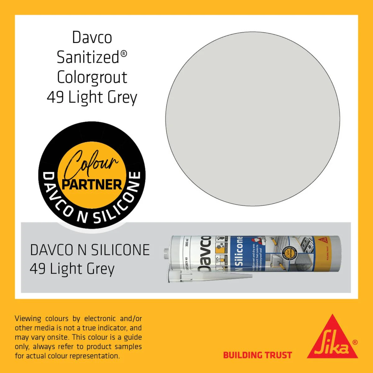 Davco Colourgrout - 5kg - Cement Based - Mould Resistant - Image 3