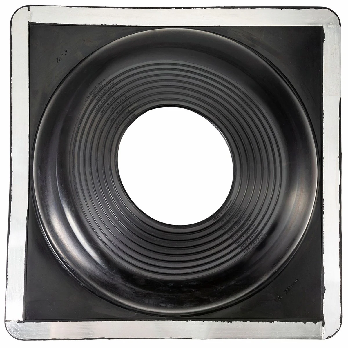 DEKS Dektite Roof Flashing 150-300mm Black EPDM for Metal Roofs - Image 3