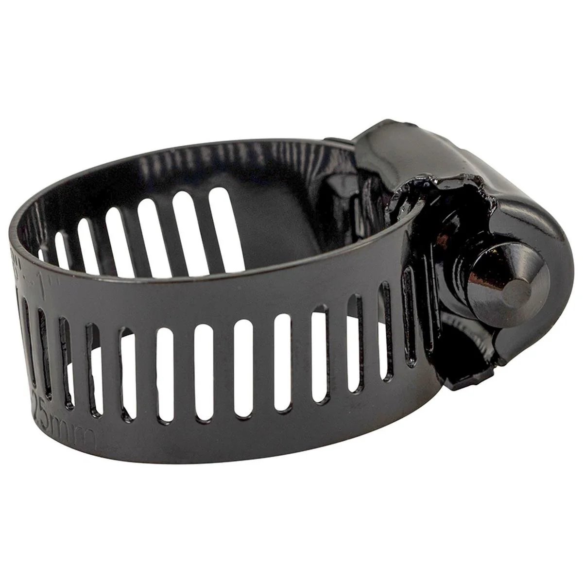 DEKS 11-25mm Black Marine Grade 316 Stainless Steel Hose Clamp