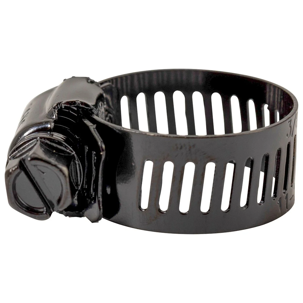 DEKS 11-25mm Black Marine Grade 316 Stainless Steel Hose Clamp - Image 2