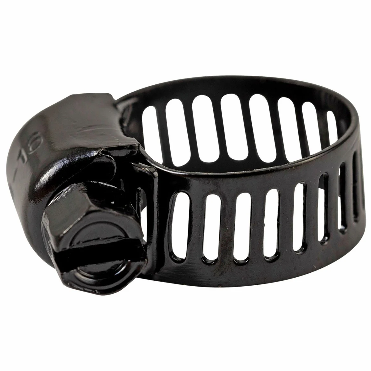 Deks 6 16mm Black Marine Grade 316 Stainless Steel Hose Clamp - Image 2