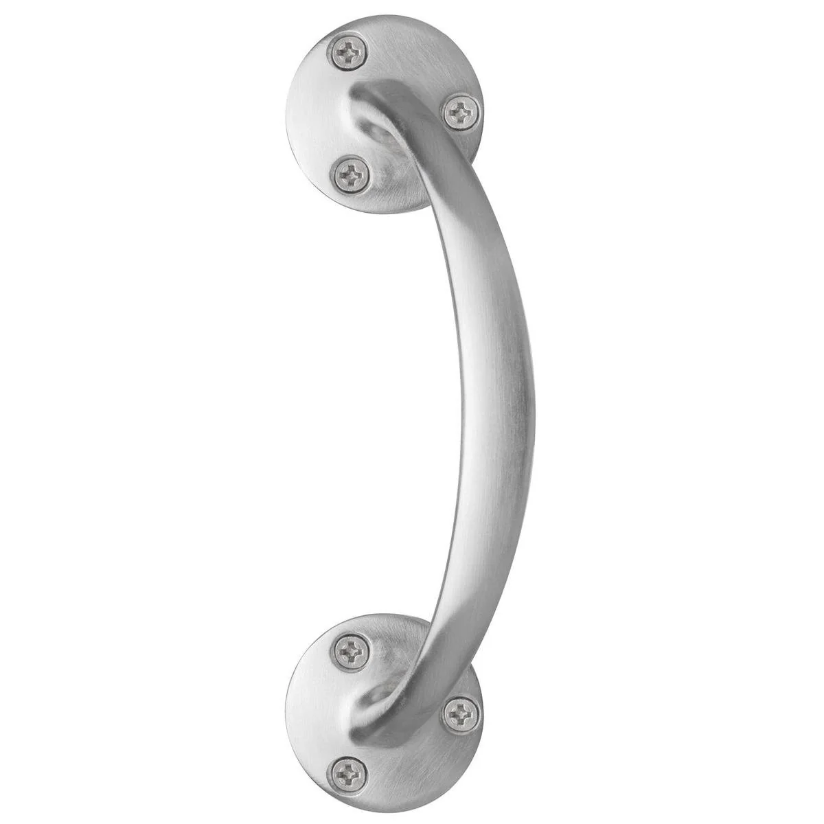 Delf Pull Handle - 155mm x 11mm - Solid Brass - Satin Chrome