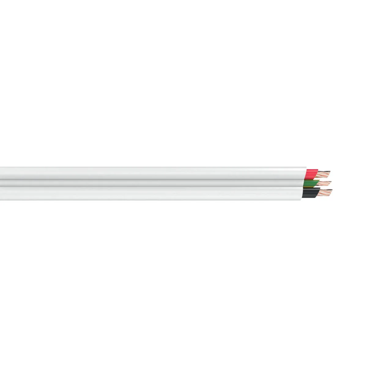 Deta 10m 1.5mm 2 Core Earth Power Cable - Black - Durable for Indoor/Outdoor Use