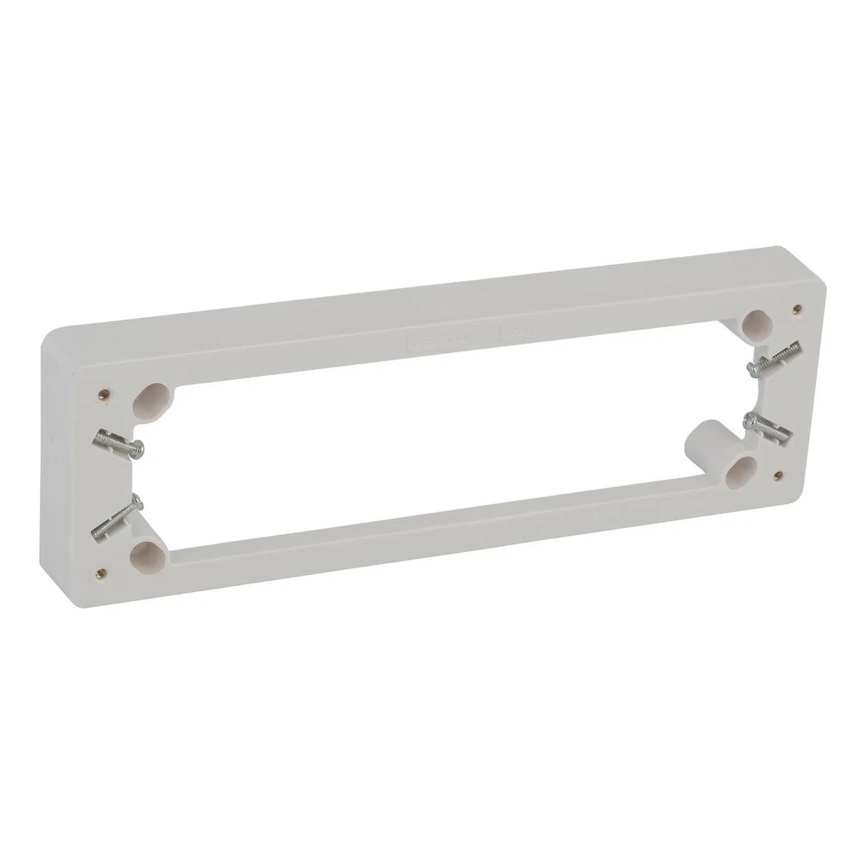 Deta 5 Outlet Mounting Block - 25mm Deep - Polycarbonate - Durable Design