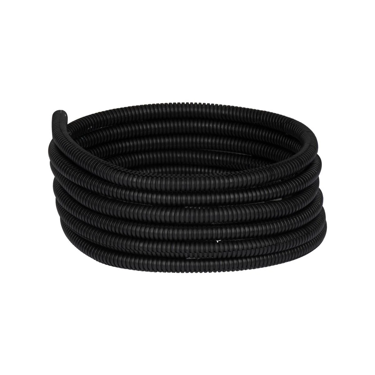 Deta Corrugated Split Tubing - 3m x 10mm - Flame Retardant, Flexible